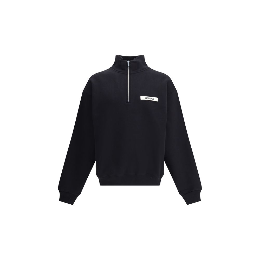 Jacquemus Black Cotton Sweatshirt