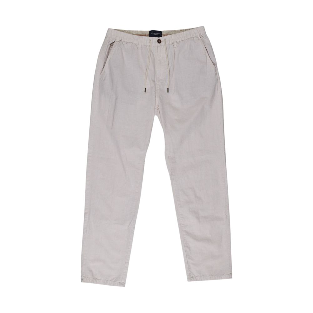 Beige Cotton Pant