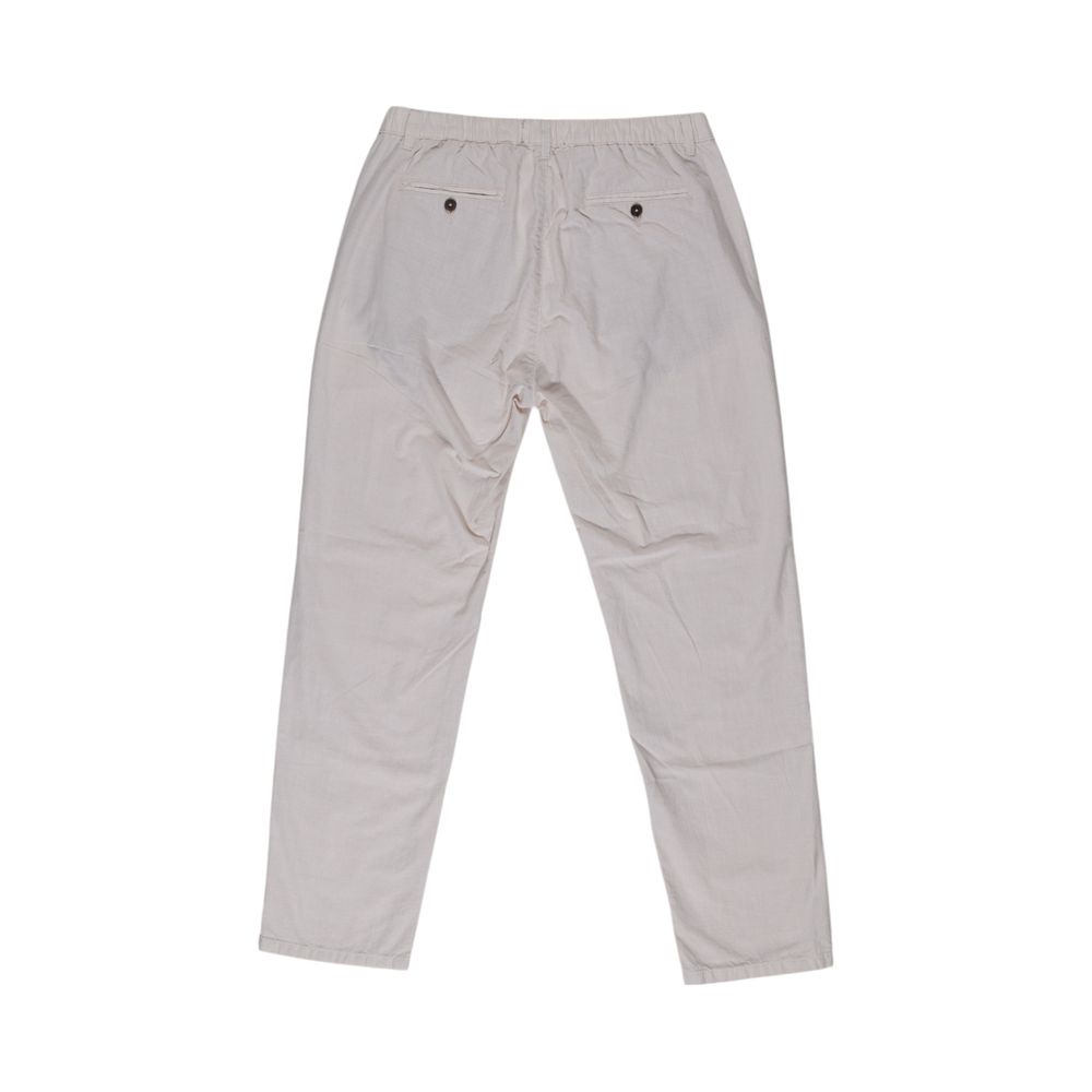 Beige Cotton Pant