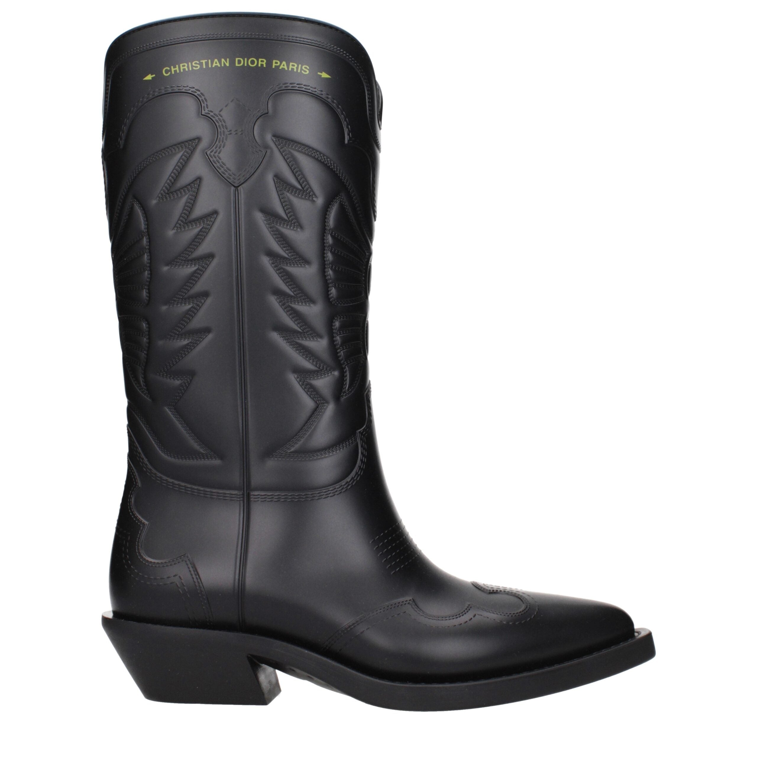 Black Leather Ankle Boots