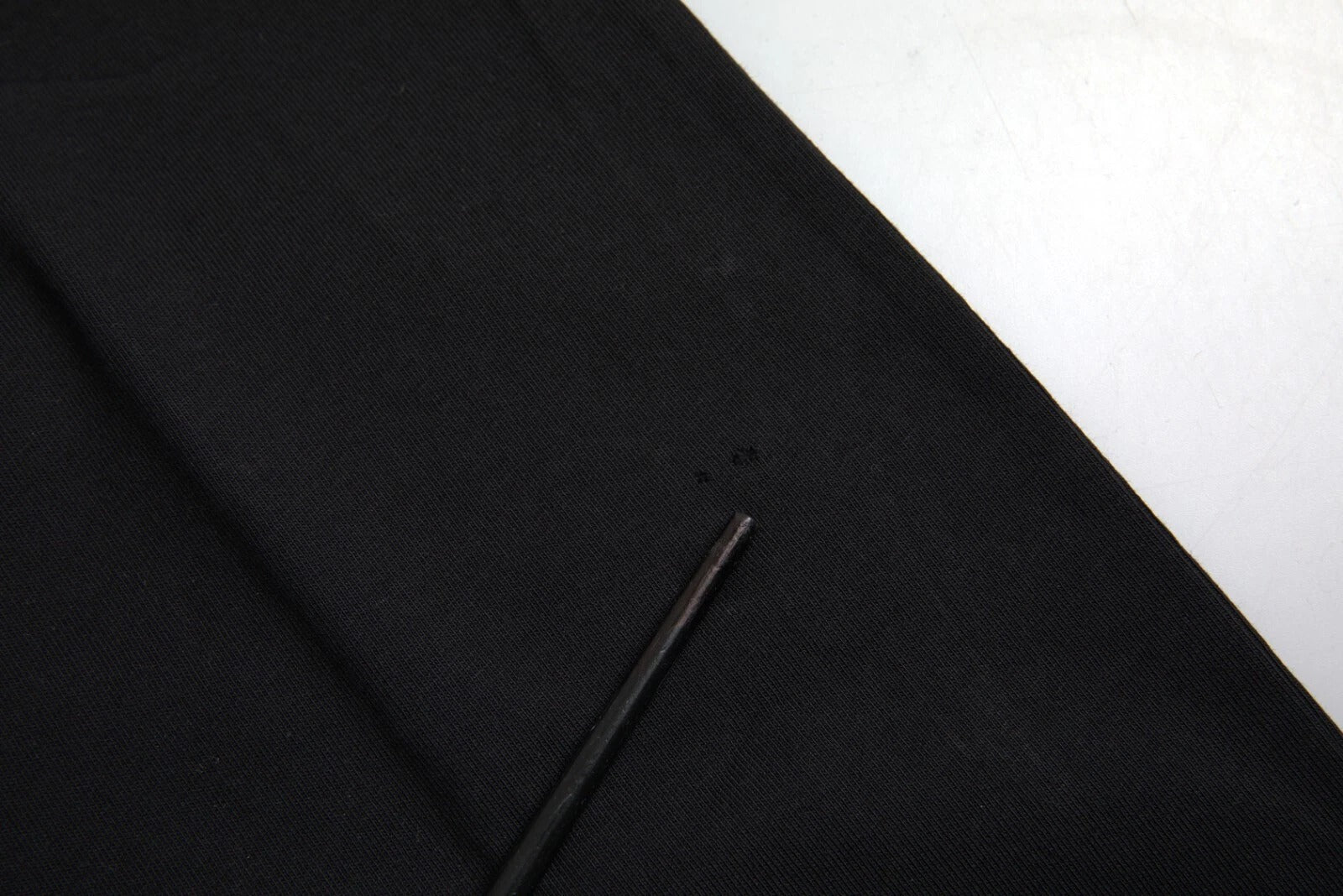 Balenciaga Black Cotton Logo Print Crew Neck Short Sleeves T-shirt