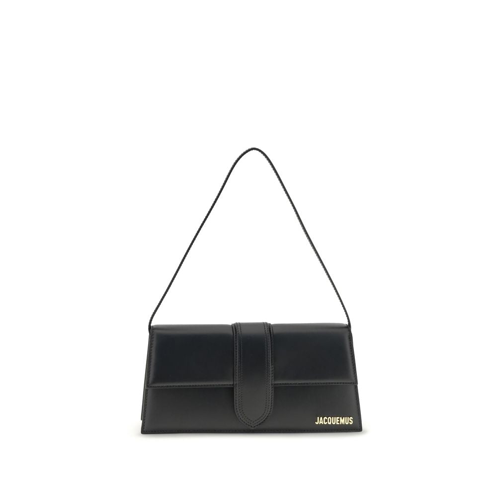 Jacquemus Black Calf Leather Bos Taurus Shoulder Bag