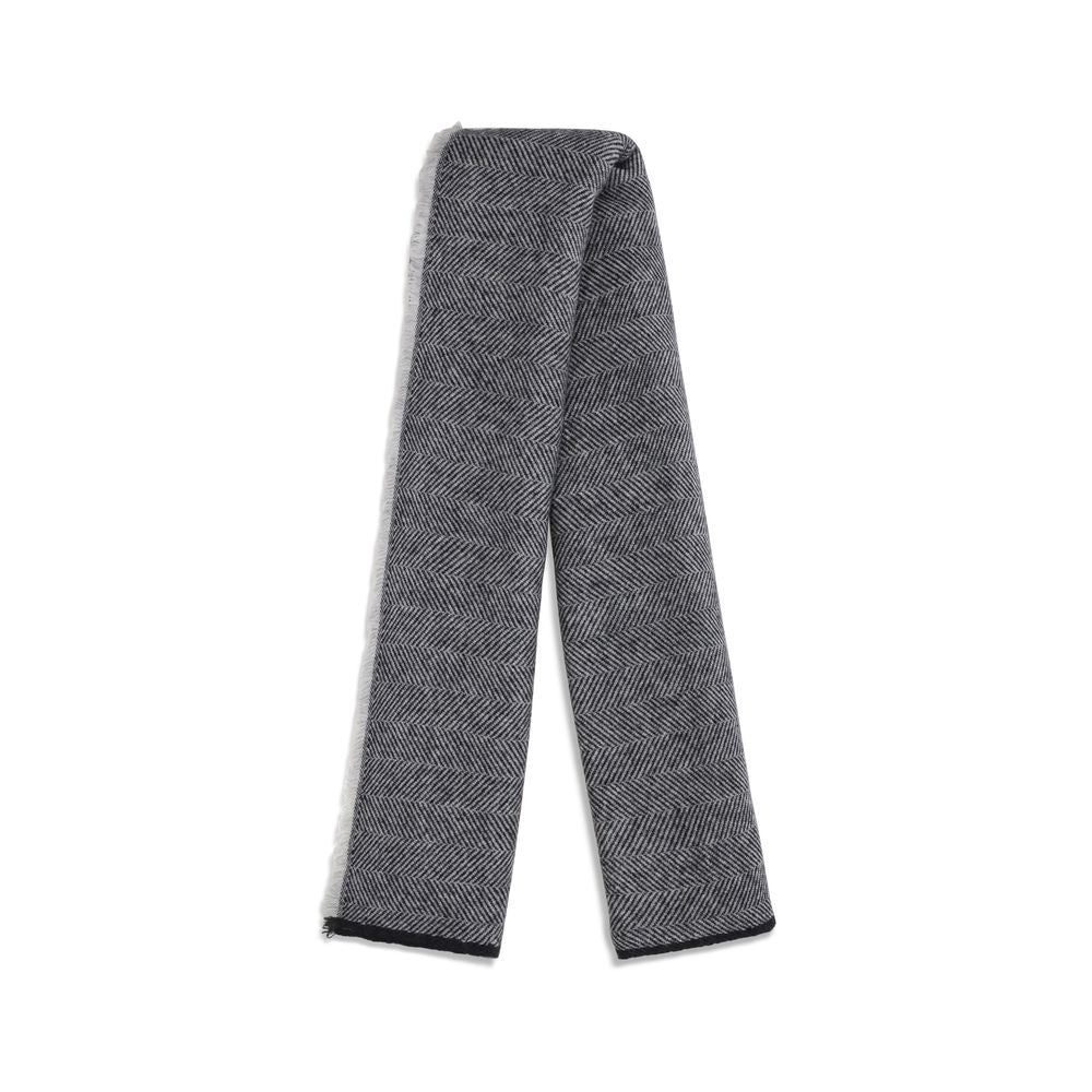Brunello Cucinelli Gray Cashmere Scarf