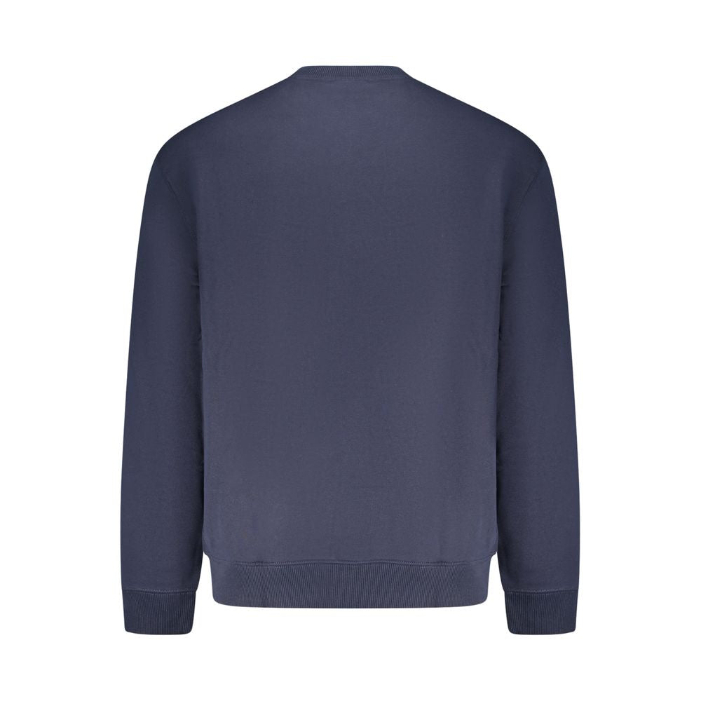 Calvin Klein Blue Cotton Sweatshirt